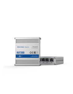 Teltonika RUT300 5xGbE 10/100 Mbps USB 2.0 Passive PoE VPN Firewall Industrial Ethernet Router 802.11 RMS
