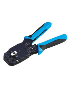 TL-200R 8" Prof. Network Modular Crimping Tool RJ45 RJ11 RJ12 (4 in 1)