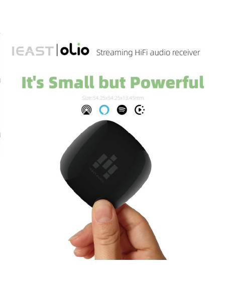 iEAST OLIO STREAM Wireless Music Streamer with Bluetooth and WiFi