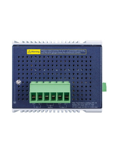 PLANET Industrial Renewable Energy 4-Port 30W 802.3at PoE Managed Gigabit Switch