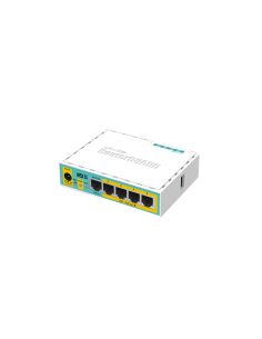 MikroTik RouterBOARD hEX PoE 5-Port RJ45 + 1-Port SFP Gigabit Router