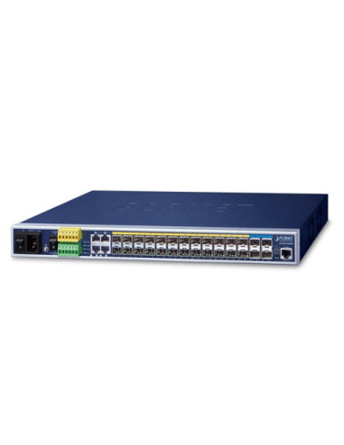 Planet MGSW-28240F | Buy Planet MGSW-28240F L3 24-Port 100/1000BASE-X SFP + 4-Port 10G SFP+ Managed Metro Switch| WISP Australia