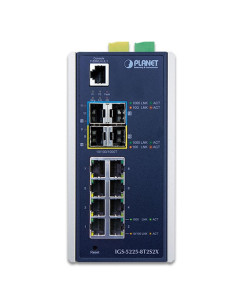 PLANET Industrial 8-Port 10/100/1000T + 2-Port 1G SFP + 2-Port 10G SFP+ Managed Switch