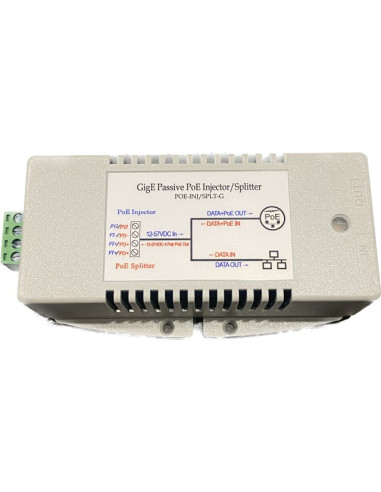 Tycon POE-INJ/SPLT-G | Buy POE-INJ/SPLT-G Tycon 2.5A GigE PoE Inj/Splitter,Wire Term,70C | WISP Australia