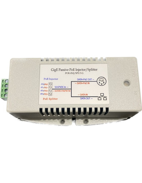 Tycon POE-INJ/SPLT-G | Buy POE-INJ/SPLT-G Tycon 2.5A GigE PoE Inj/Splitter,Wire Term,70C | WISP Australia