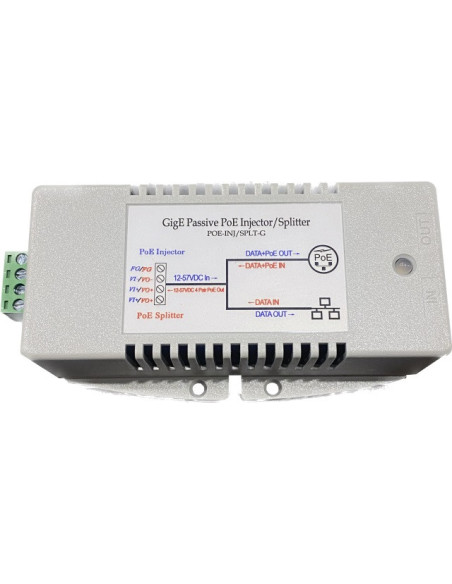 Tycon POE-INJ/SPLT-G | Buy POE-INJ/SPLT-G Tycon 2.5A GigE PoE Inj/Splitter,Wire Term,70C | WISP Australia