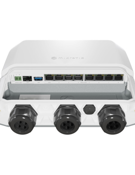 MikroTik RB5009UPr+S+OUT | MikroTik RB5009UPr+S+OUT PoE-in/out  2.5G Ethernet 10G SFP+ 3.0 USB DDR4 RAM 1GB NAND IP66 Waterproof