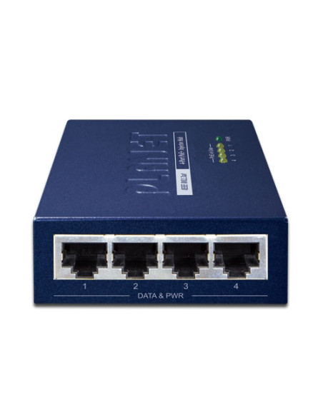 PLANET 4-Port 30W 802.3at Gigabit PoE Injector Hub