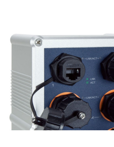 PLANET Industrial IP67 4-Port 30W 802.3at PoE + 2-Port RJ45 Managed Gigabit Switch