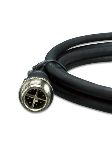 Industrial IP67-rated 6-Port 10/100/1000T M12 Managed Ethernet Switch (-40~75 degrees C, A-coded M12)