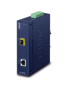 PLANET Industrial 10/100/1000T Gigabit Ethernet to 100/1000X SFP Converter