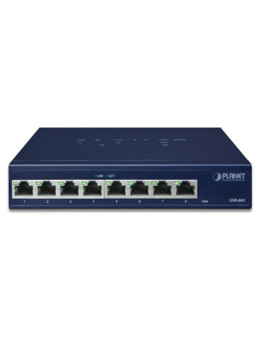 PLANET 8-Port RJ45 Desktop Gigabit Switch