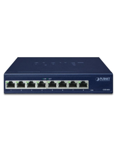 PLANET 8-Port RJ45 Desktop Gigabit Switch