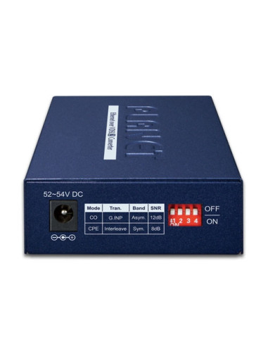 PLANET 10/100/1000T 802.3at Gigabit Ethernet to RJ11 VDSL2 Converter