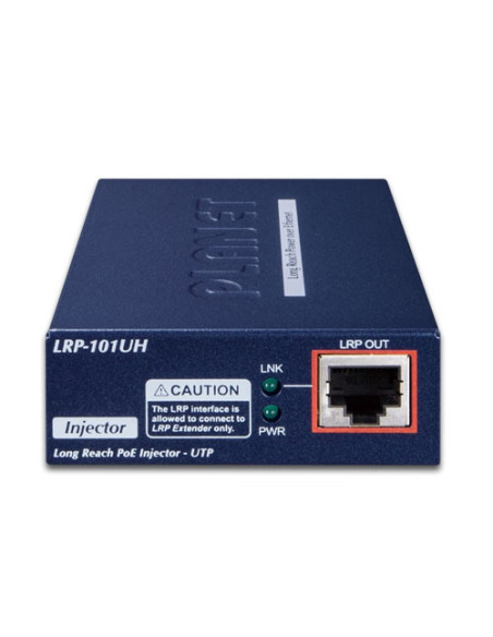 PLANET Long Reach 802.3at PoE over UTP Extender Kit