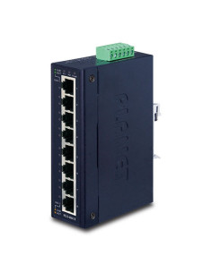PLANET IGS-801T 8 Port 10/100/1000T Industrial Gigabit Ethernet Switch with Wide Operating Temperature