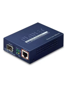 PLANET GTP-805A | Buy Planet GTP-805A 100/1000BASE-X to 10/100/1000BASE-T 802.3at PoE+ Media Converter (mini-GBIC, SFP)| WISP Au