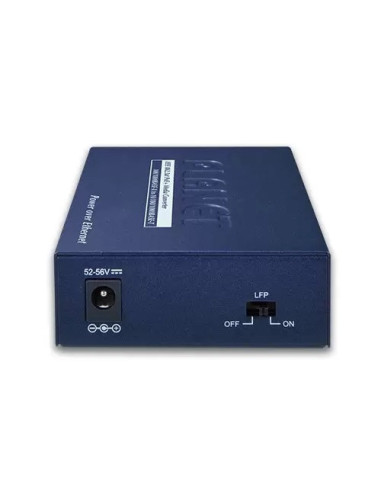 PLANET GTP-805A | Buy Planet GTP-805A 100/1000BASE-X to 10/100/1000BASE-T 802.3at PoE+ Media Converter (mini-GBIC, SFP)| WISP Au