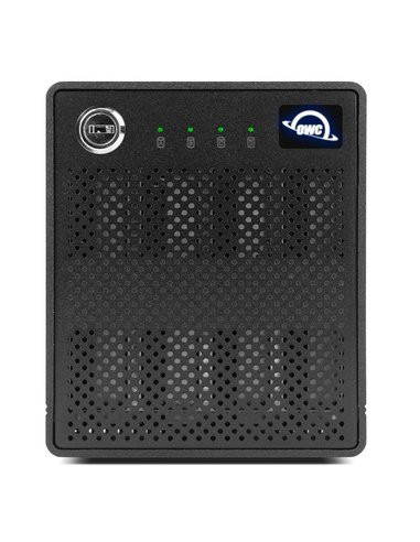 OWCTB3QMSR00GB | Buy OWC ThunderBay 4 mini Four-Bay Thunderbolt External Storage Enclosure with SoftRAID XT for 2.5-inch SATA Dr