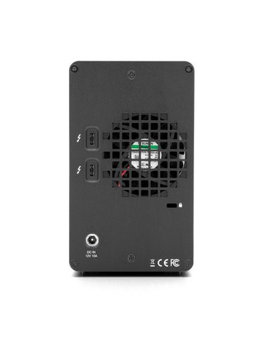 OWCTB3MPDU000J | Buy OWC Mercury Pro U.2 Dual-Bay Thunderbolt External Storage Enclosure for 2.5 / 3.5 inch NVMe U.2 SSDs and Ad