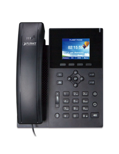 PLANET VIP-1260PT | Buy VIP-1260PT PLANET High Definition Color PoE Gigabit IP Phone | WISP Australia