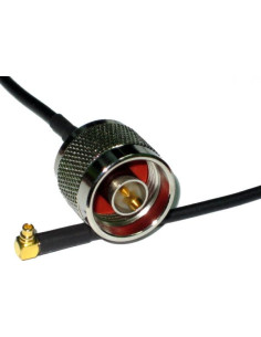 MMCX to N Male Bulkhead Pigtail 20cm