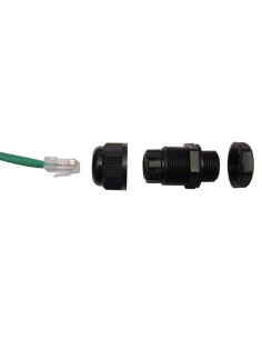 RJ45 Field Installable Feedthru Adapter