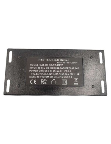GAT-USBC-PD-R2V3 |  Buy GAT-USBC-PD-R2V3 POE+ Power and Data to USB-C Converter | Wisp Australia