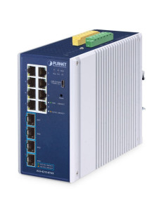 Planet IGS-4215-8T4X | Buy IGS-4215-8T4X Industrial L2/L4 8-Port 10/100/1000T + 4-Port 10G SFP+ Managed Ethernet Switch | WISP