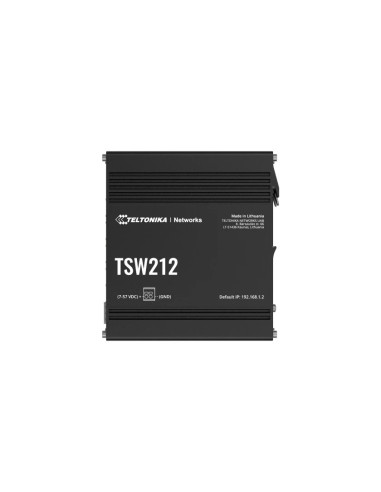 TSW212 | Buy Teltonika TSW212 Industrial Managed L2 switch | WISP Australia