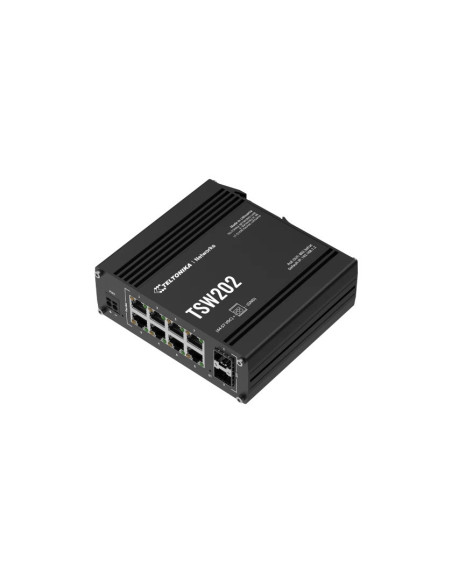 TSW202 | Buy Teltonika TSW202 Industrial Managed POE+ L2 switch | WISP Australia