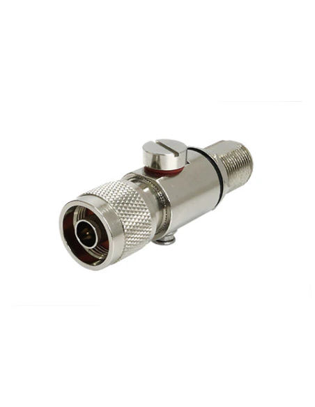 Alfa ALR06 | Buy ALR06 Nickel-Plated Professional 0-6GHz RF Coaxial Lightning/Surge Protector | WISP Australia