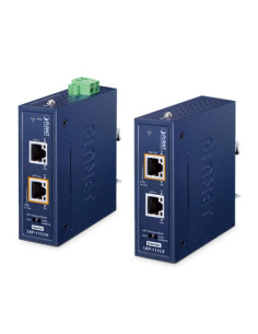 LRP-111U-KIT| Buy Planet LRP-111U-KIT P30 Industrial 1-Port 10/100TX 802.3bt PoE + 1-Port UTP Long Reach PoE Kit | WISP Austra