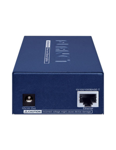 Planet POE-173S-12V | Buy POE-173S-12V Planet 1 port 10/100/1000 Mbps 802.3bt PoE++Splitter|Wisp Australia