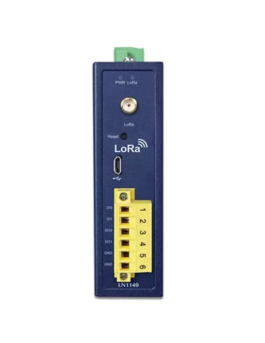 Planet LN1140|Buy Planet LN1140 Industrial IP30 LoRa Node Controller (2 DI, 2 DO, EU868/US915 Sub 1G)|WISP Australia