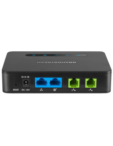 Grandstream HT812| Buy HT812 Grandstream 2 Port FXS ATA, 2x 1Gb Ethernet Ports, NAT Router| WISP Australia