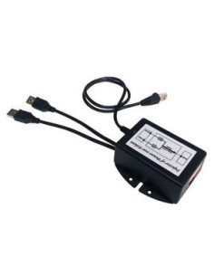 Tycon 5VDC DUAL USB IN 24VDC Passive PoE OUT 12W Injector