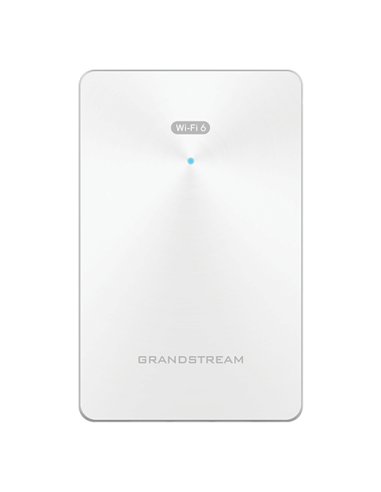 GWN7661|Buy Grandstream GWN7661 In-Wall Wi-Fi 6 Access Point – AX6000 Dual-Band 2x2 MIMO 3 Gigabit Ports PoE+ Up to 500 Clients