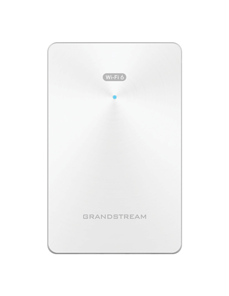 GWN7661|Buy Grandstream GWN7661 In-Wall Wi-Fi 6 Access Point – AX6000 Dual-Band 2x2 MIMO 3 Gigabit Ports PoE+ Up to 500 Clients