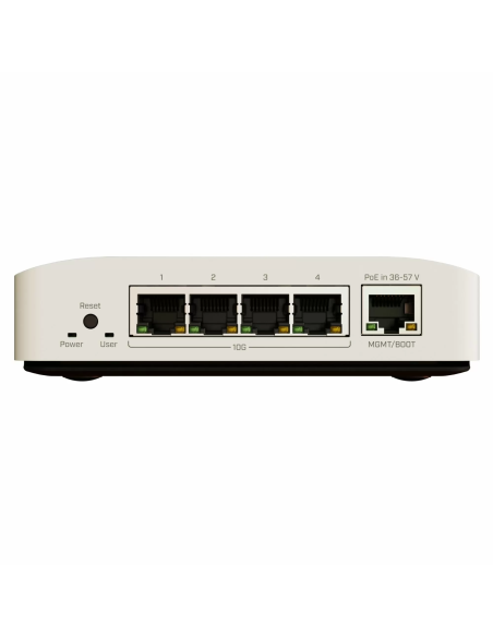 MikroTik CRS304-4XG-IN| Buy CRS304-4XG-IN 4x10GbE Dual-Core DDR4 1x1GbE Lightweight Enclosure Massive Heat Sink DIN Rail | WISP