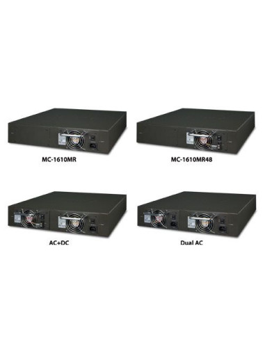 Planet MC-1610MR | Buy Planet MC-1610MR (AC Power) 19″ 2U 16-Slot Managed Media Converter Chassis| WISP Australia