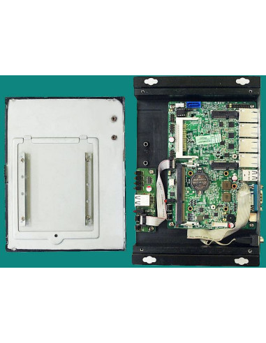 Jetway JBC373F38 Fanless Mini PC - Intel D525