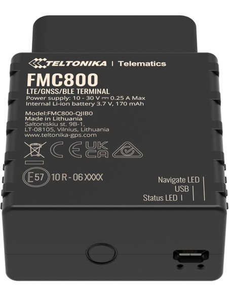 Teltonika FMC800| Buy Teltonika FMC800 Plug & Play tracker with 4G LTE Cat 1 connectivity | WISP Australia