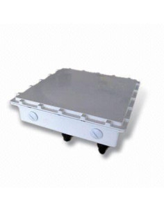 Die cast enclosure Aluminium, IP66, 2 antenna connectors