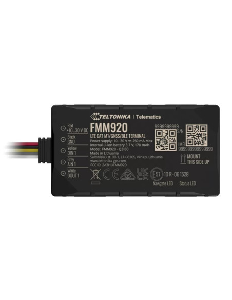 Teltonika FMM920 | Buy Teltonika FMM920 Small and Smart GPS tracker with 4G CAT M1 Connectivity | WISP Australia