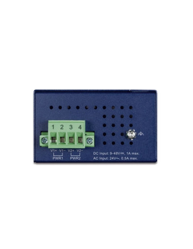 Planet IGS-820TF| Buy IGS-820TF Compact Industrial 6-Port 10/100/1000T + 2-Port 1000X SFP Gigabit Switch, IP30, Wide 9-48V DC, -