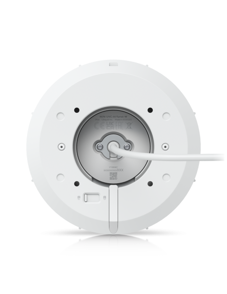 UVC-AI-Turret-W|Ubiquiti UVC-AI-Turret-W 4K PoE+ AI Turret Camera with IR + visible LEDs for Night Vision and Vandal Protection|