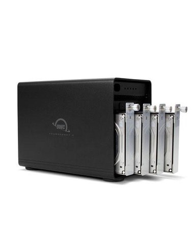 OWC OWCTB3IVKIT000|OWCTB3IVKIT000 Four-Bay Thunderbolt (40Gb/s) External Storage Enclosure for 2.5-inch and 3.5-inch SATA Drives
