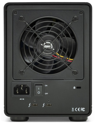 OWC OWCTB3IVKIT000|OWCTB3IVKIT000 Four-Bay Thunderbolt (40Gb/s) External Storage Enclosure for 2.5-inch and 3.5-inch SATA Drives