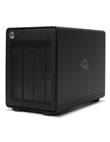 OWC OWCTB3IVKIT000|OWCTB3IVKIT000 Four-Bay Thunderbolt (40Gb/s) External Storage Enclosure for 2.5-inch and 3.5-inch SATA Drives
